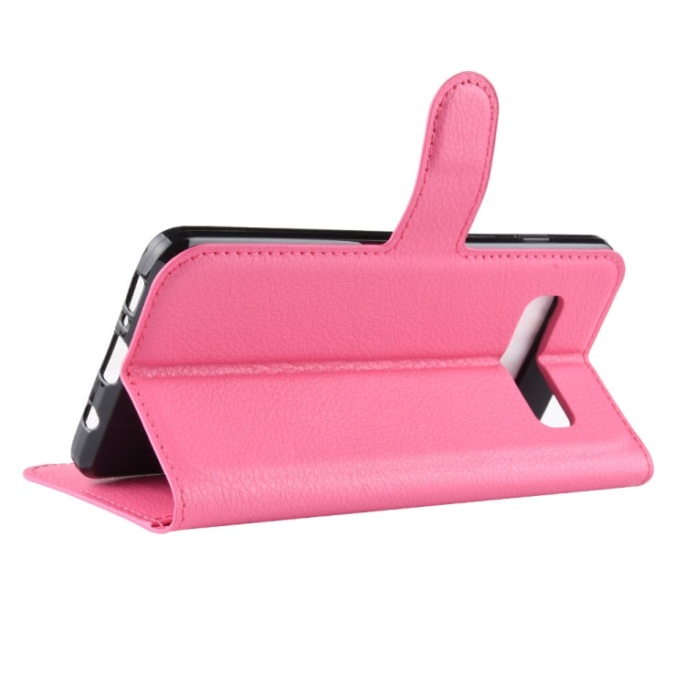 Litchi Texture Horizontal Flip Leather Case for Galaxy S10 , with Wallet & Holder & Card Slots, Galaxy S10, For Galaxy S10