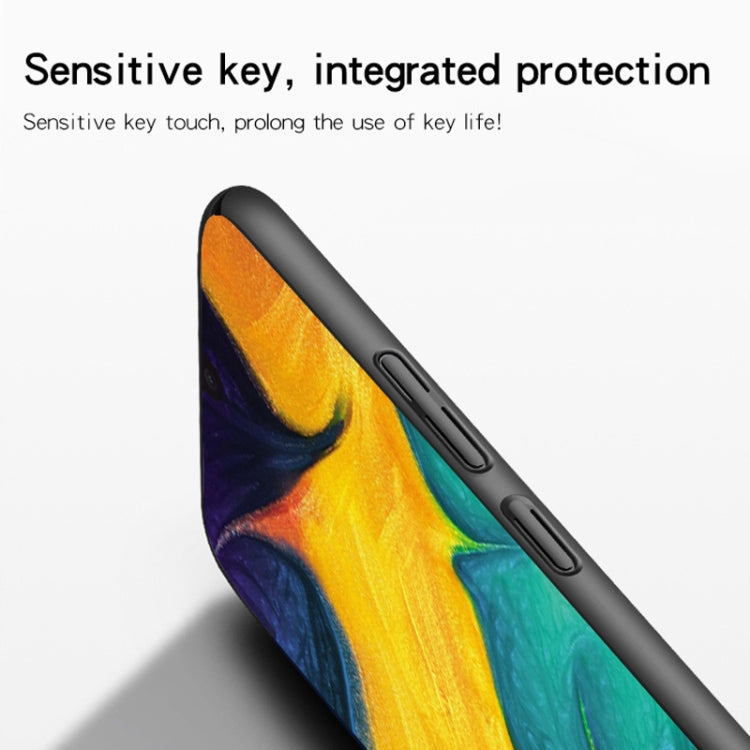 MOFI Frosted PC Ultra-thin Full Coverage Case for Galaxy A30 (Blue)