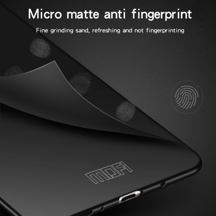 MOFI Frosted PC Ultra-thin Full Coverage Case for Galaxy A50 (Black)