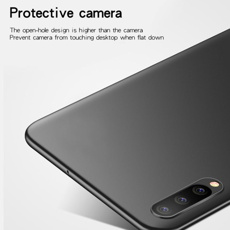 MOFI Frosted PC Ultra-thin Full Coverage Case for Galaxy A50 (Blue)