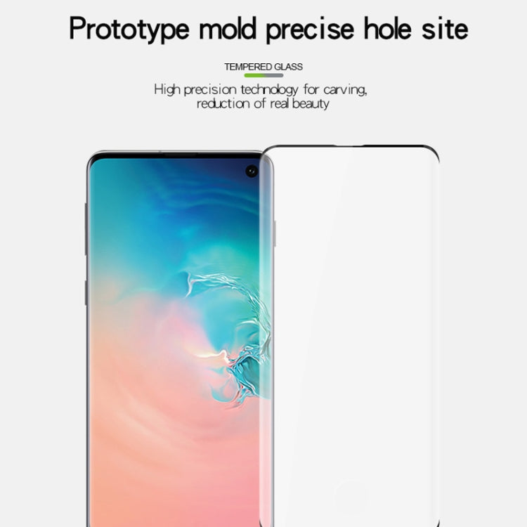MOFI 9H 3D Curved Heat Bending Full Screen Tempered Glass Film for Galaxy S10