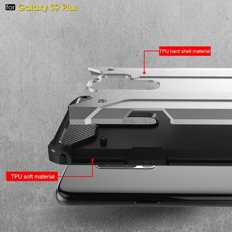 For Galaxy S9+ TPU + PC 360 Degree Protection Shockproof Protective Back Case, For Samsung Galaxy S9+, For Galaxy S9+