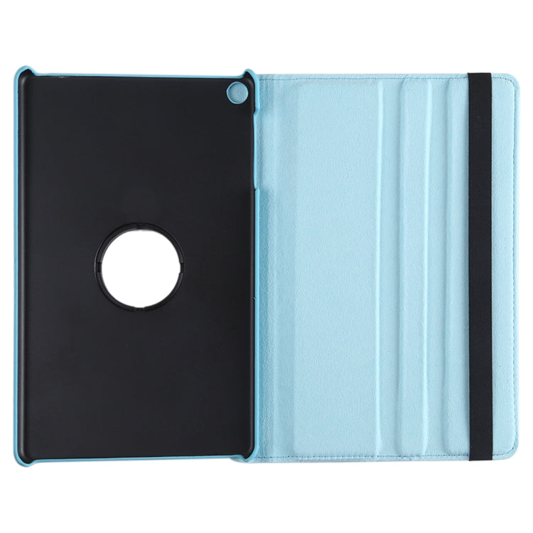 Litchi Texture Horizontal Flip 360 Degrees Rotation Leather Case for Galaxy Tab A 10.1 (2019) T510 / T515, with Holder, For Galaxy Tab A 10.1 (2019) T510 / T515