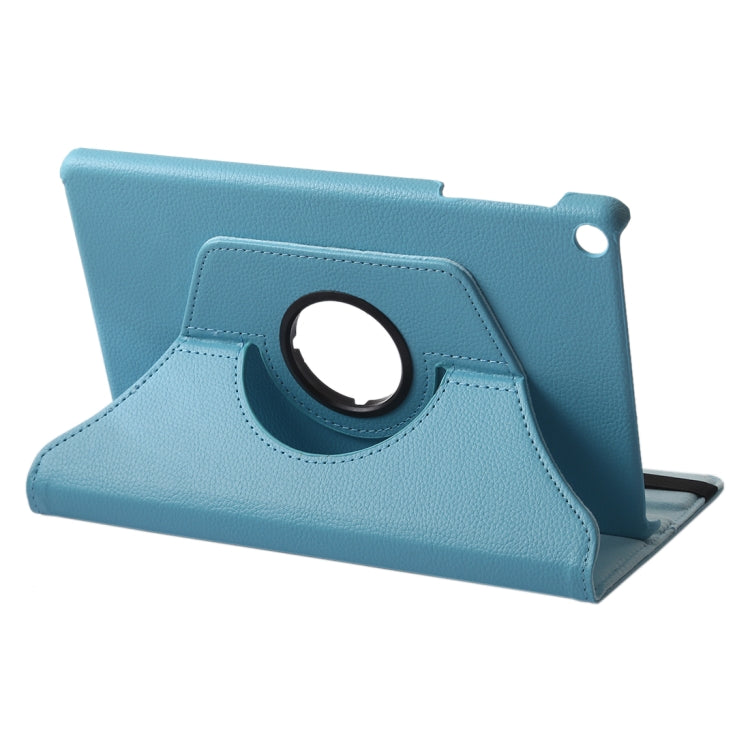 Litchi Texture Horizontal Flip 360 Degrees Rotation Leather Case for Galaxy Tab A 10.1 (2019) T510 / T515, with Holder, For Galaxy Tab A 10.1 (2019) T510 / T515
