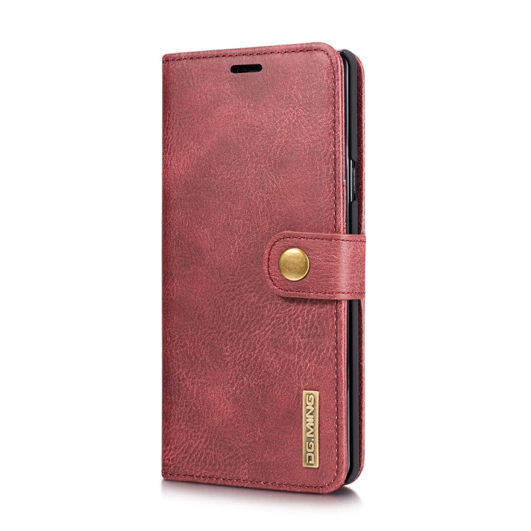 DG.MING Crazy Horse Texture Flip Detachable Magnetic Leather Case for Galaxy Note 9, with Holder & Card Slots & Wallet, Galaxy Note 9