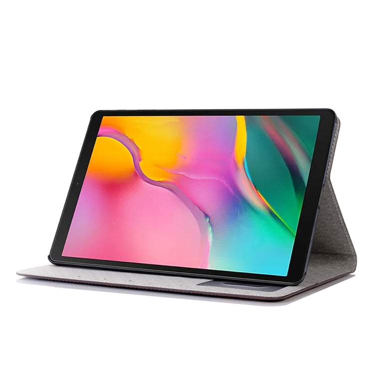 Cross Texture Horizontal Flip Leather Case for Galaxy Tab A 10.1 (2019) T510 / T515,  with Holder & Card Slots & Wallet, For Galaxy Tab A 10.1 (2019)