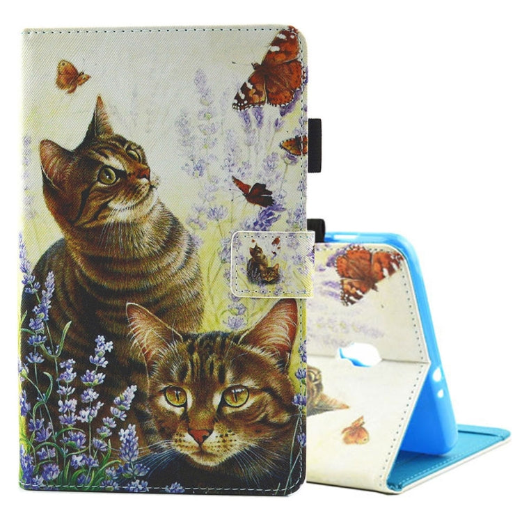 For Galaxy Tab A 8.0  / T380 & T385  Horizontal Flip Leather Case with Holder & Card Slots, For Galaxy Tab A 8.0 / T380 & T385