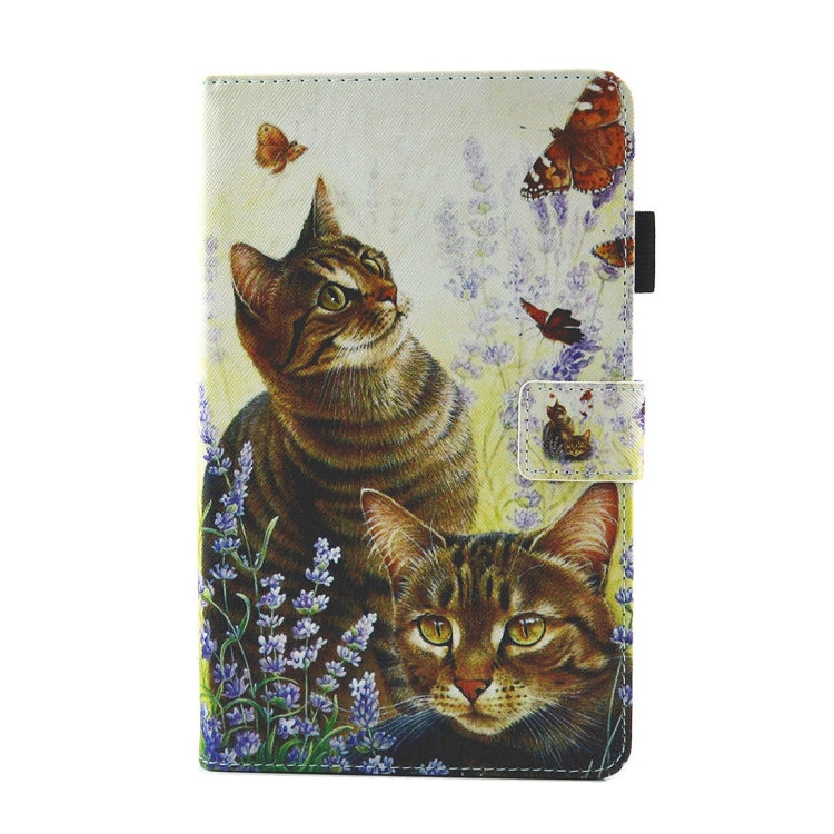 For Galaxy Tab A 8.0  / T380 & T385  Horizontal Flip Leather Case with Holder & Card Slots, For Galaxy Tab A 8.0 / T380 & T385
