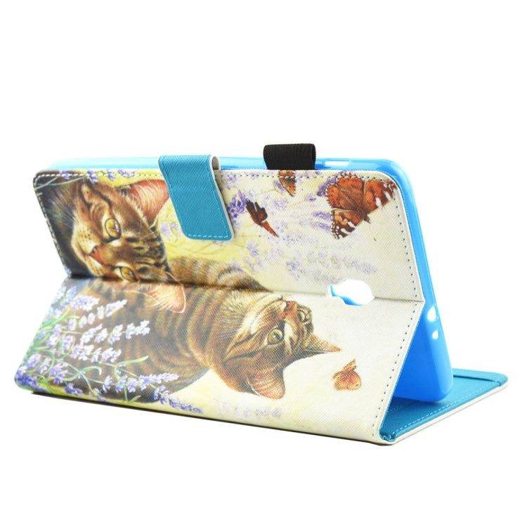 For Galaxy Tab A 8.0  / T380 & T385  Horizontal Flip Leather Case with Holder & Card Slots, For Galaxy Tab A 8.0 / T380 & T385