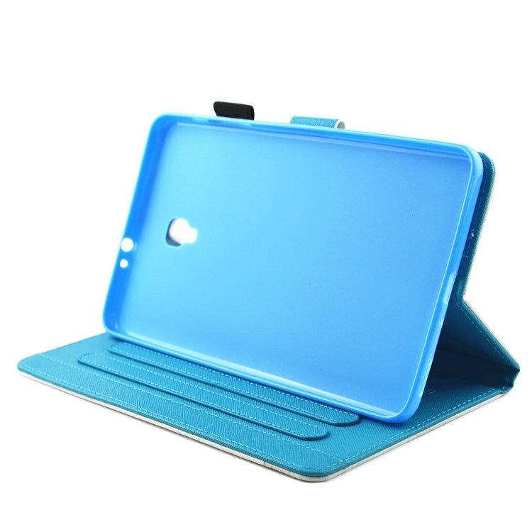 For Galaxy Tab A 8.0  / T380 & T385  Horizontal Flip Leather Case with Holder & Card Slots, For Galaxy Tab A 8.0 / T380 & T385