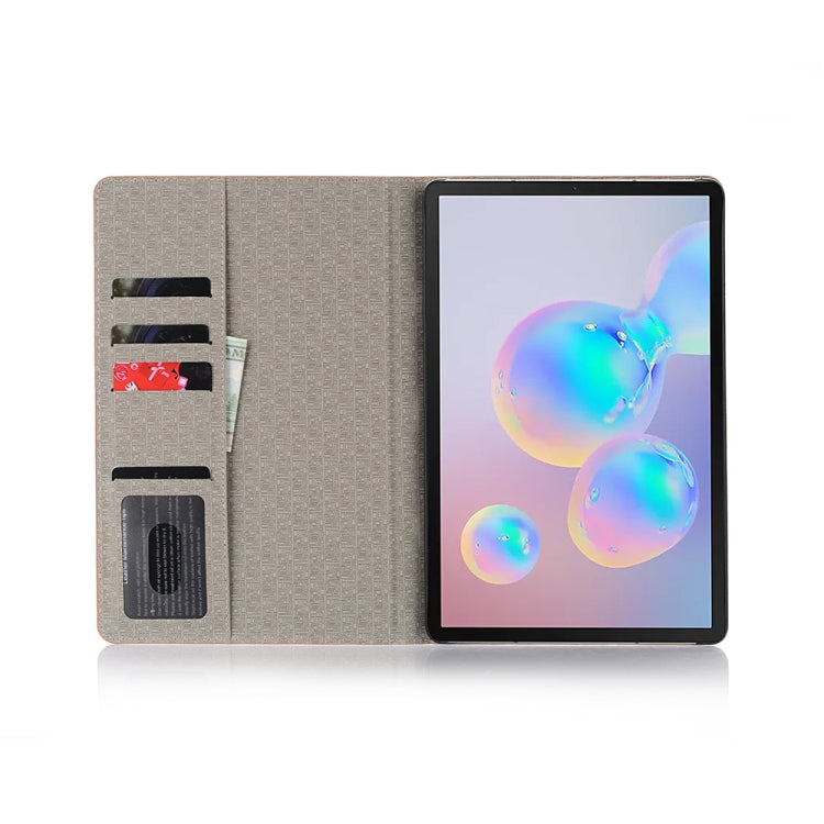 For Galaxy Tab S6 T860 / T865 Map Texture Horizontal Flip Leather Case with Holder & Card Slots & Wallet, Random Texture Delivery, For Galaxy Tab S6 T860 / T865