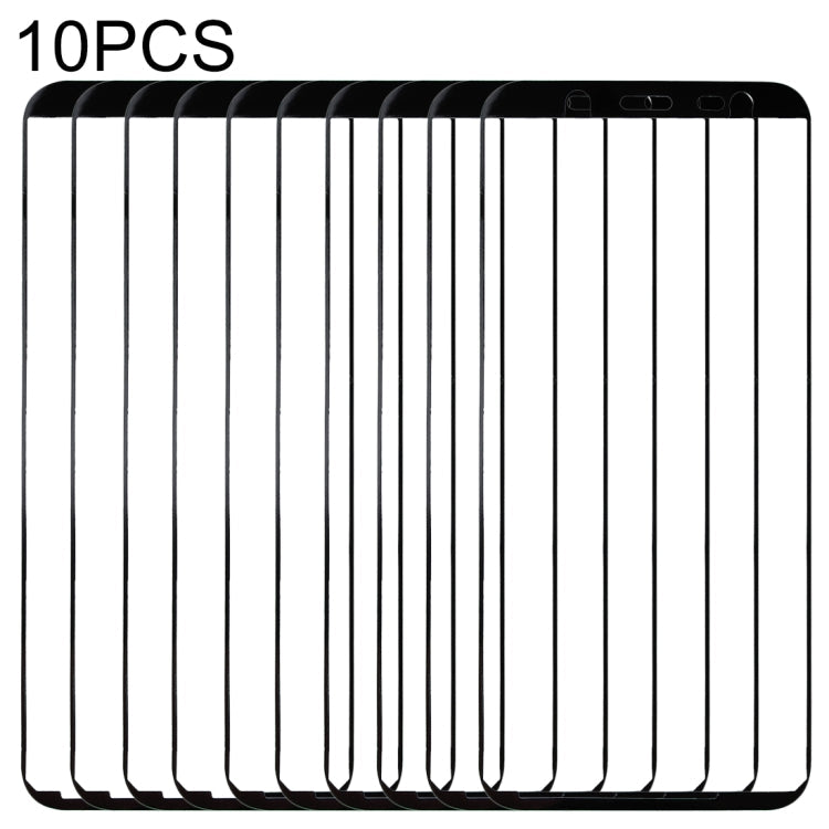For Galaxy J8 (2018), J810F/DS, J810Y/DS, J810G/DS 10pcs Front Housing Adhesive, For Samsung Galaxy J8 (2018)