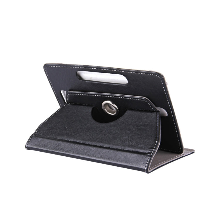 7 inch Tablets Leather Case Crazy Horse Texture 360 Degrees Rotation Protective Case Shell with Holder for Galaxy Tab A 7.0 (2016) / T280 & Tab 4 7.0 / T230 & Tab Q T2558, Colorfly G708, Asus ZenPad 7.0 Z370CG, Huawei MediaPad T1 7.0 / T1-701u