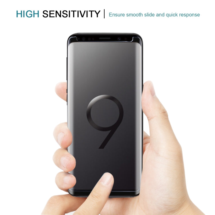For Galaxy S9 9H Surface Hardness 3D Curved Edge Anti-scratch Non-full Screen HD Tempered Glass Screen Protector, For Galaxy S9, Galaxy S9 3D
