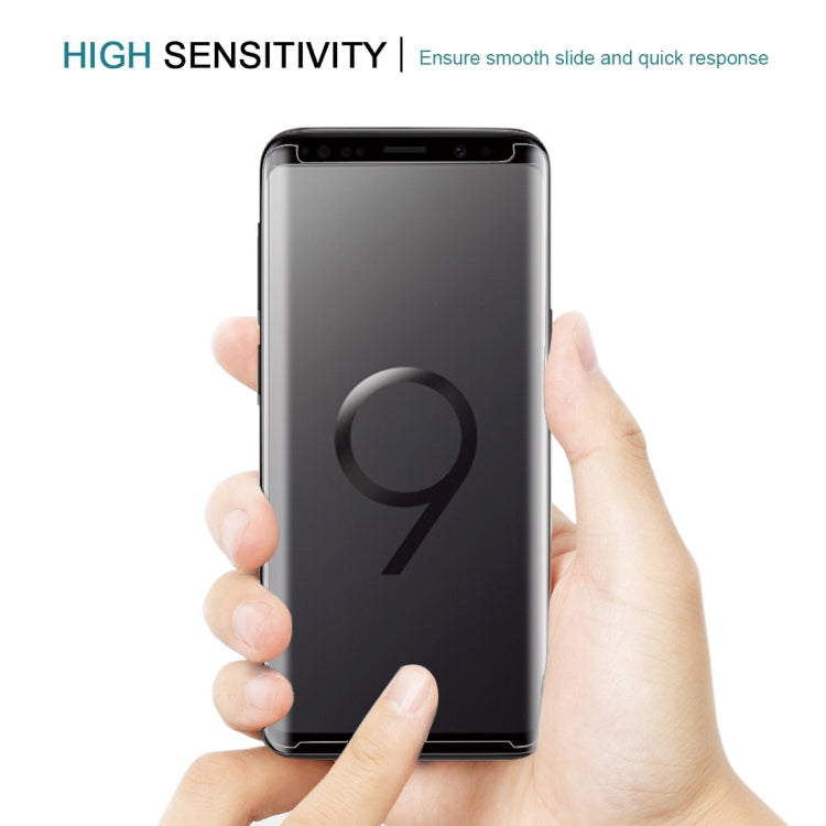 For Galaxy S9+ 9H Surface Hardness 3D Curved Edge Anti-scratch Non-full Screen HD Tempered Glass Screen Protector, Galaxy S9+ 3D, For Galaxy S9+ 3D