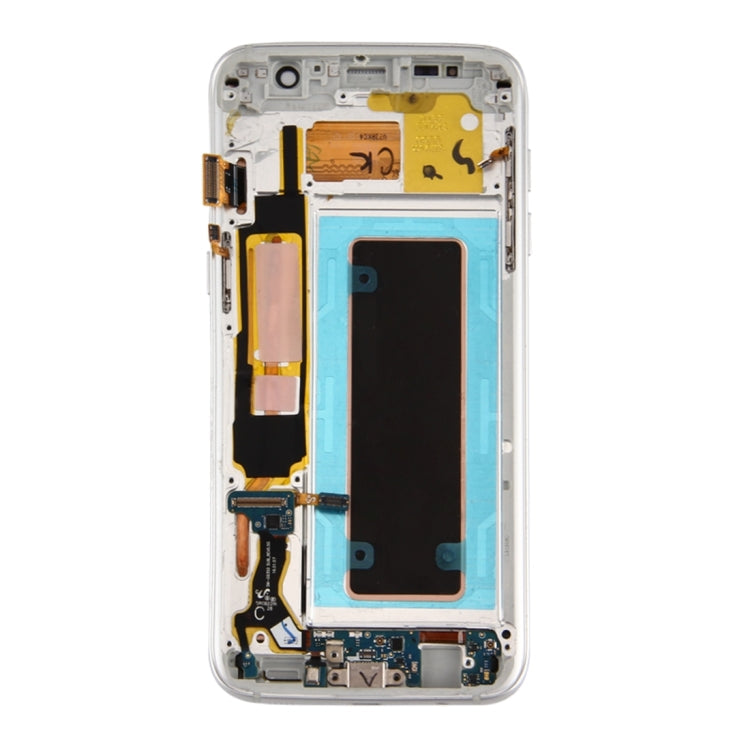 Original LCD Screen and Digitizer Full Assembly with Frame & Charging Port Board & Volume Button & Power Button For Galaxy S7 Edge / G935F, For Samsung Galaxy S7 Edge / G935F, For Galaxy S7 Edge /G935F