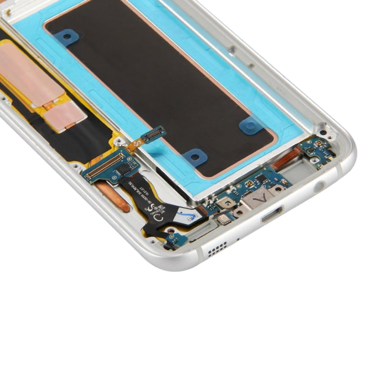 Original LCD Screen and Digitizer Full Assembly with Frame & Charging Port Board & Volume Button & Power Button For Galaxy S7 Edge / G935F, For Samsung Galaxy S7 Edge / G935F, For Galaxy S7 Edge /G935F