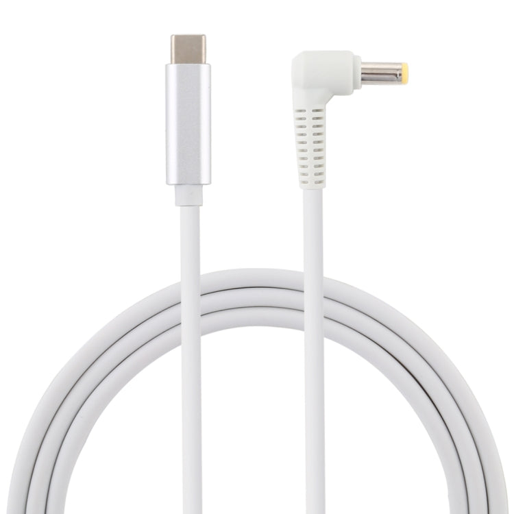 USB-C / Type-C to 5.5 x 2.5mm Laptop Power Charging Cable, Cable Length: about 1.5m, Type-C to 5.5 x 2.5mm(Elbow)
