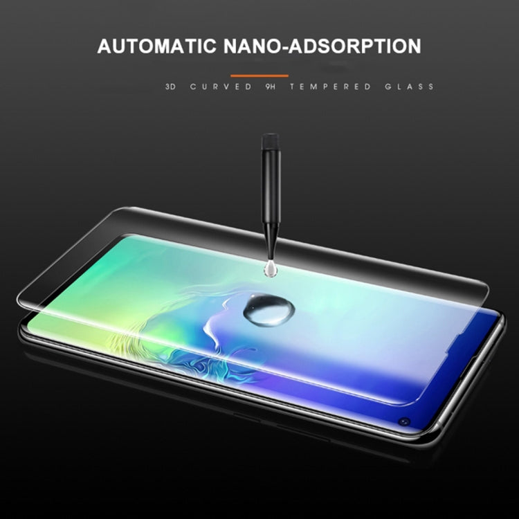UV Liquid Curved Tempered Glass for  Galaxy Note 10,Support Fingerprint Unlock, For Galaxy Note 10