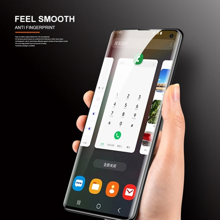 UV Liquid Curved Tempered Glass for  Galaxy Note 10,Support Fingerprint Unlock, For Galaxy Note 10