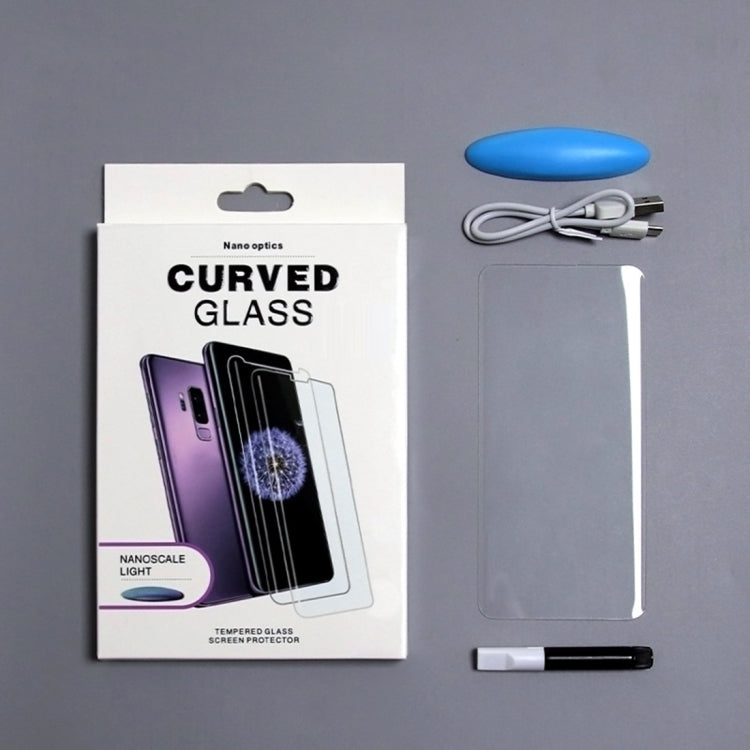 UV Liquid Curved Tempered Glass for  Galaxy Note 10,Support Fingerprint Unlock, For Galaxy Note 10