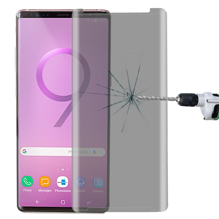 Privacy Anti-glare 0.3mm 9H 3D Curved Edge Tempered Glass Film for Galaxy Note 9, For Galaxy Note 9