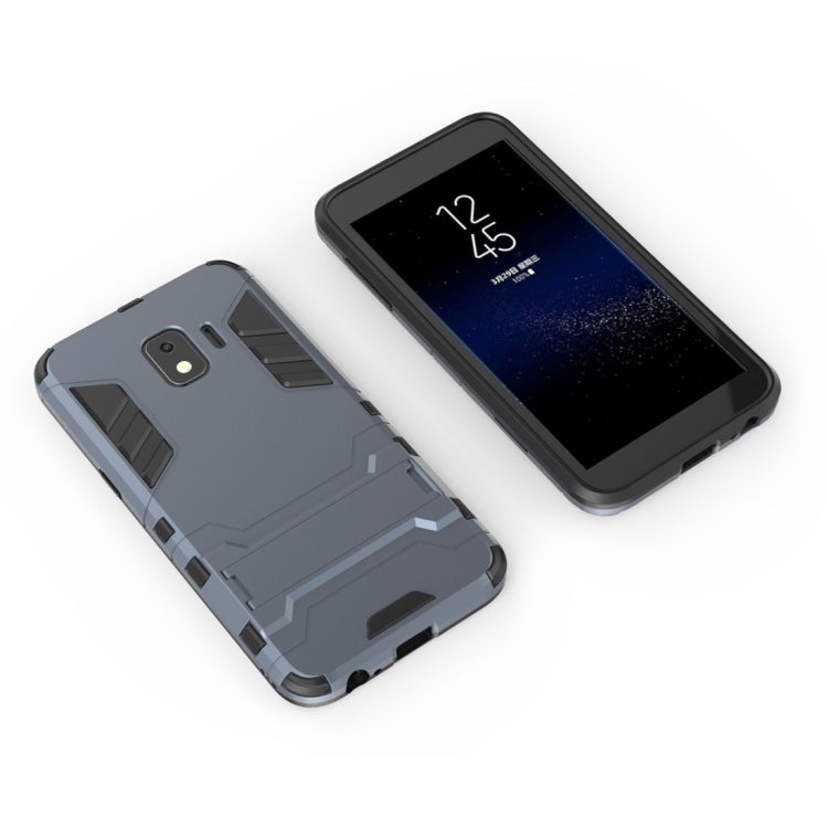 Shockproof PC + TPU Case for Galaxy J2 Core, with Holder, For Samsung Galaxy J2 Core