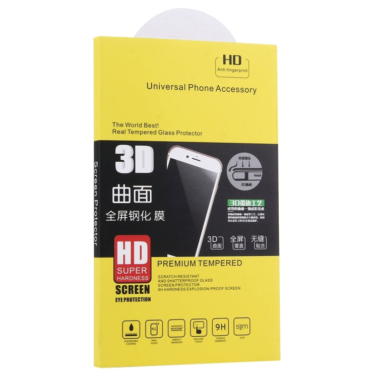 Full Glue Full Screen Curved Case Friendly Tempered Glass Film  For Galaxy S8 / G950, For Galaxy S8 Adhesive Black Frame