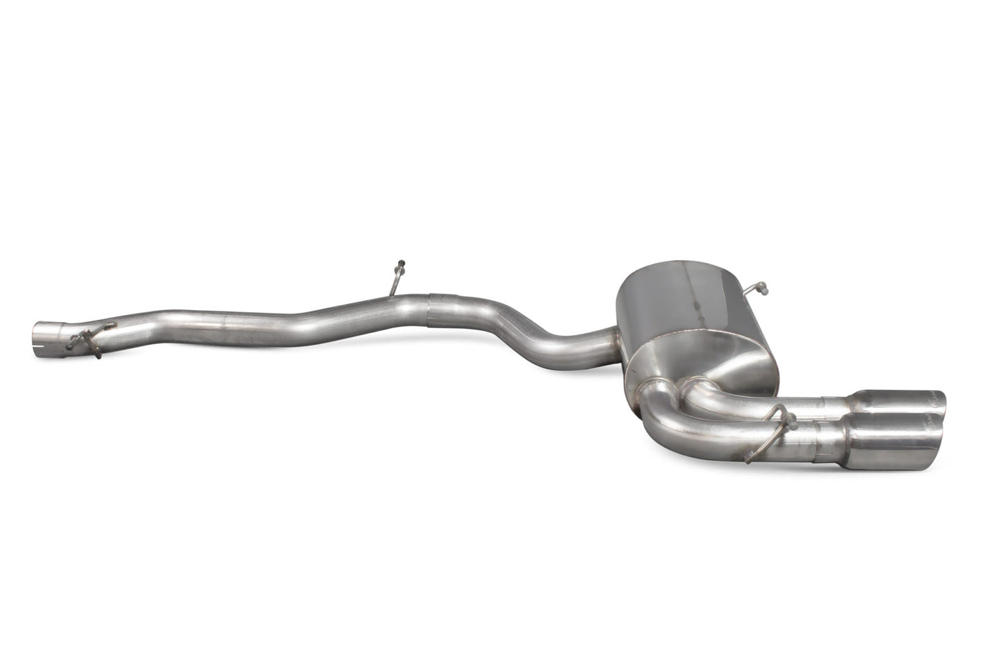 Scorpion Audi S3 8P (2006-2012) Non-Resonated Cat-Back System