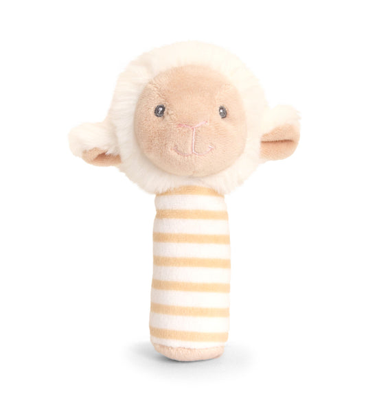 Plush Baby Rattle - Lullaby Lamb
