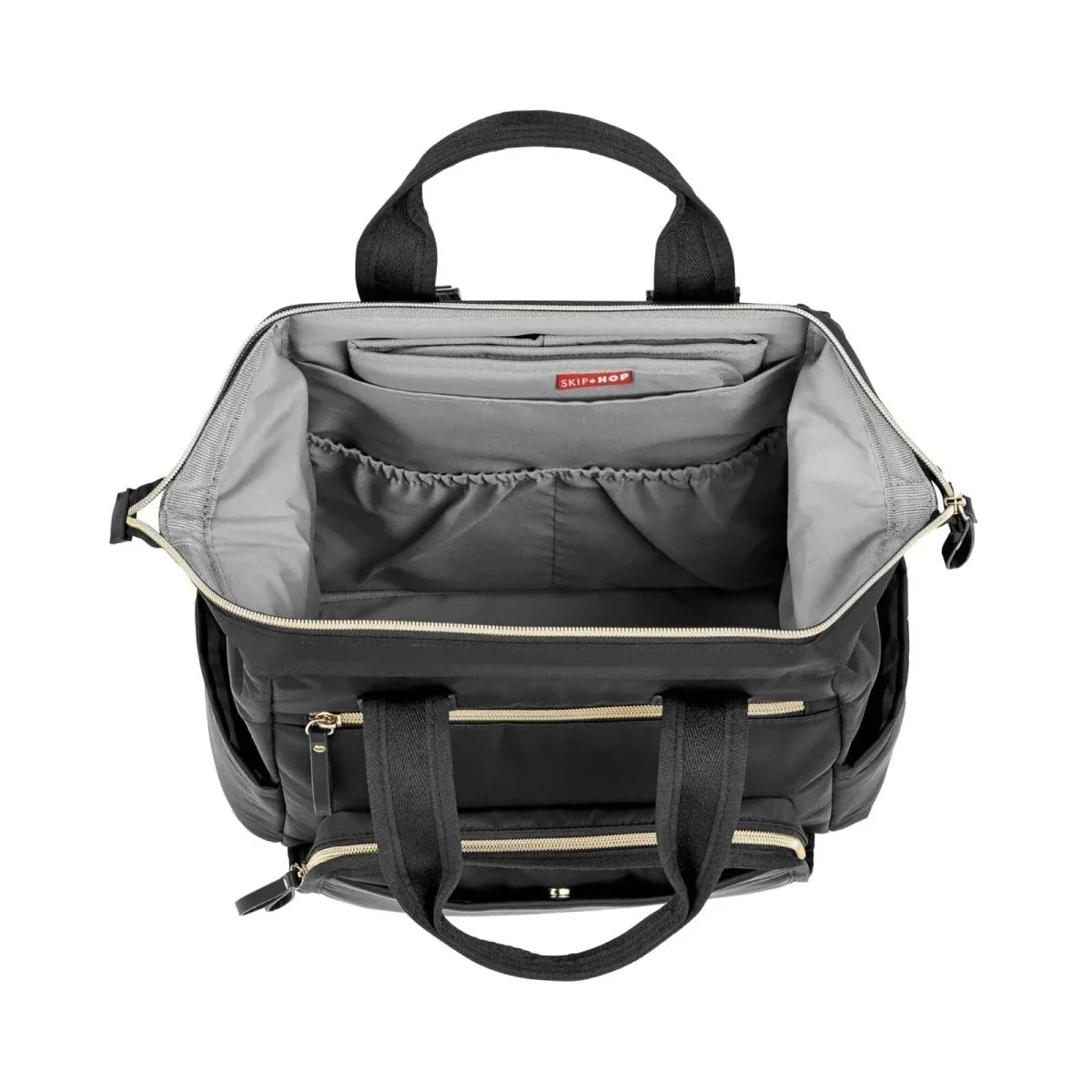 Skip Hop Main Frame Wide Open Backpack - Black
