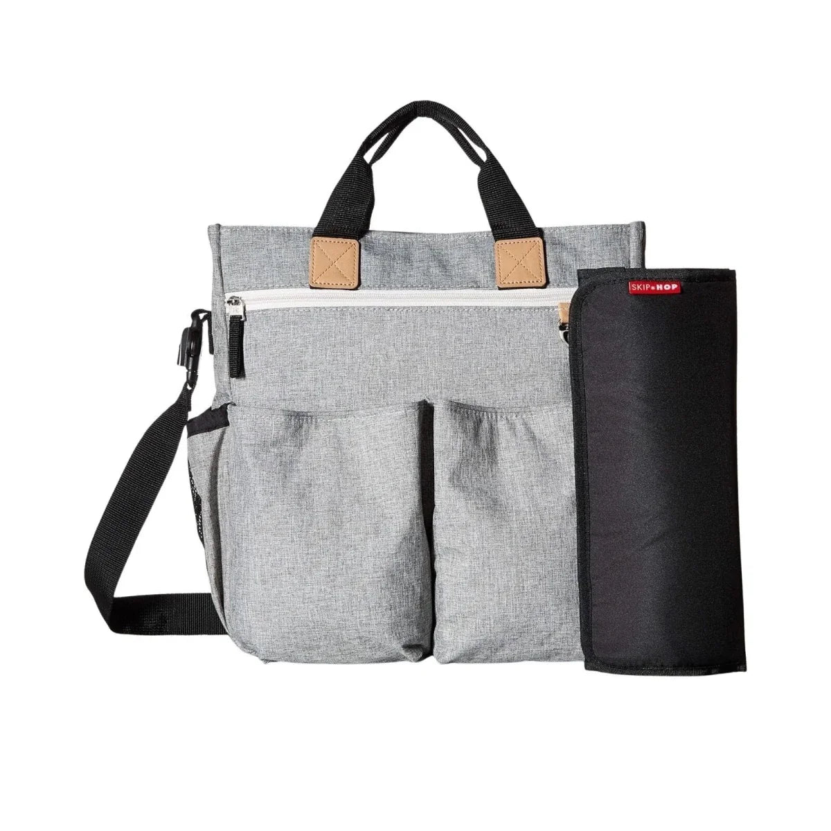 Skip Hop Duo Signature Changing Bag - Grey Melange