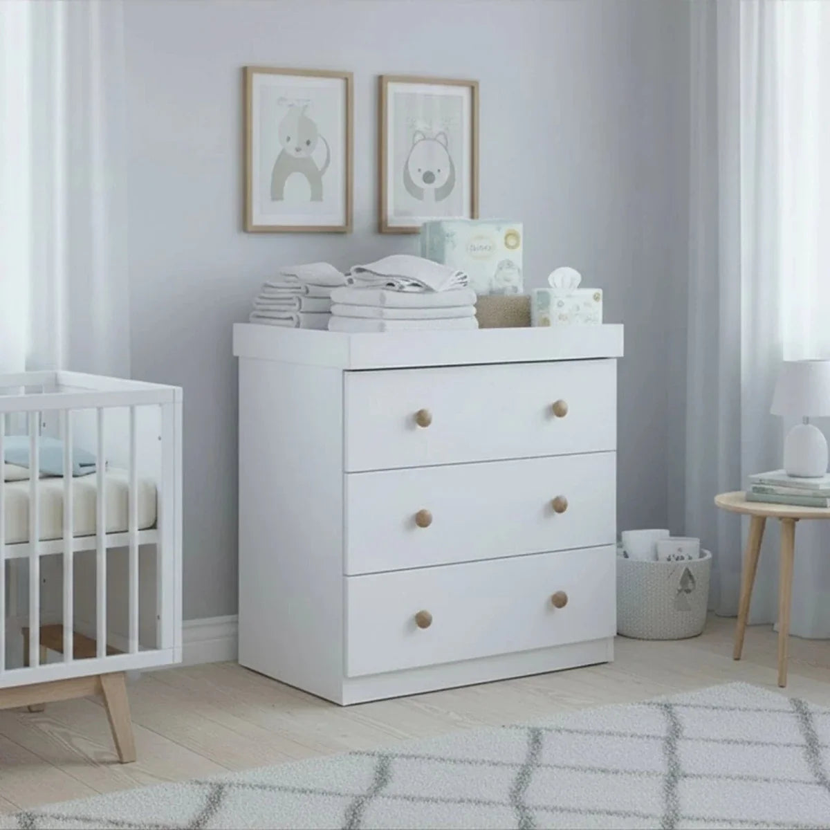Shefa Kids 888 Changing Dresser - White
