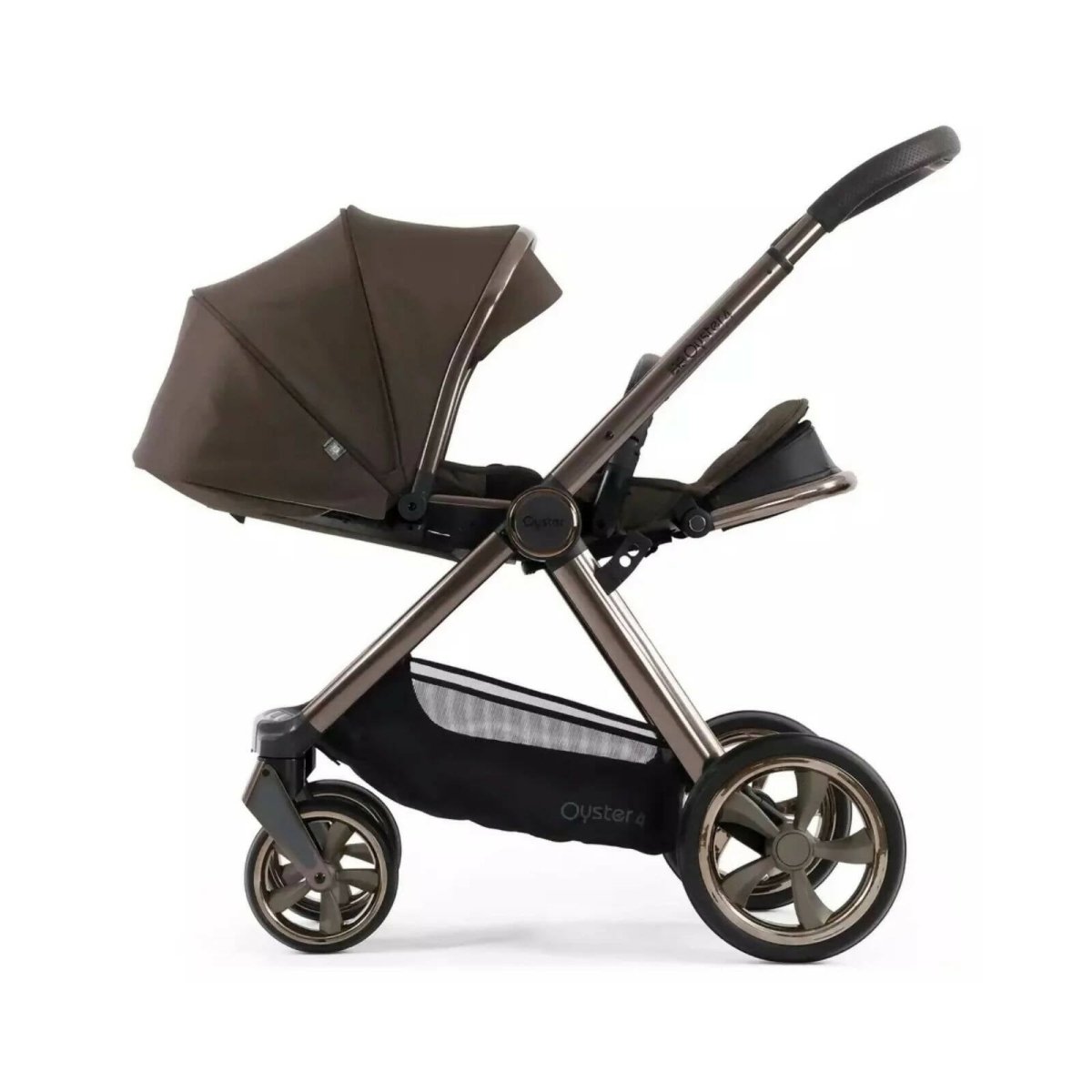Oyster 4 Single Stroller - Chocolate Velvet