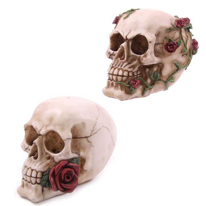 Skull with Roses