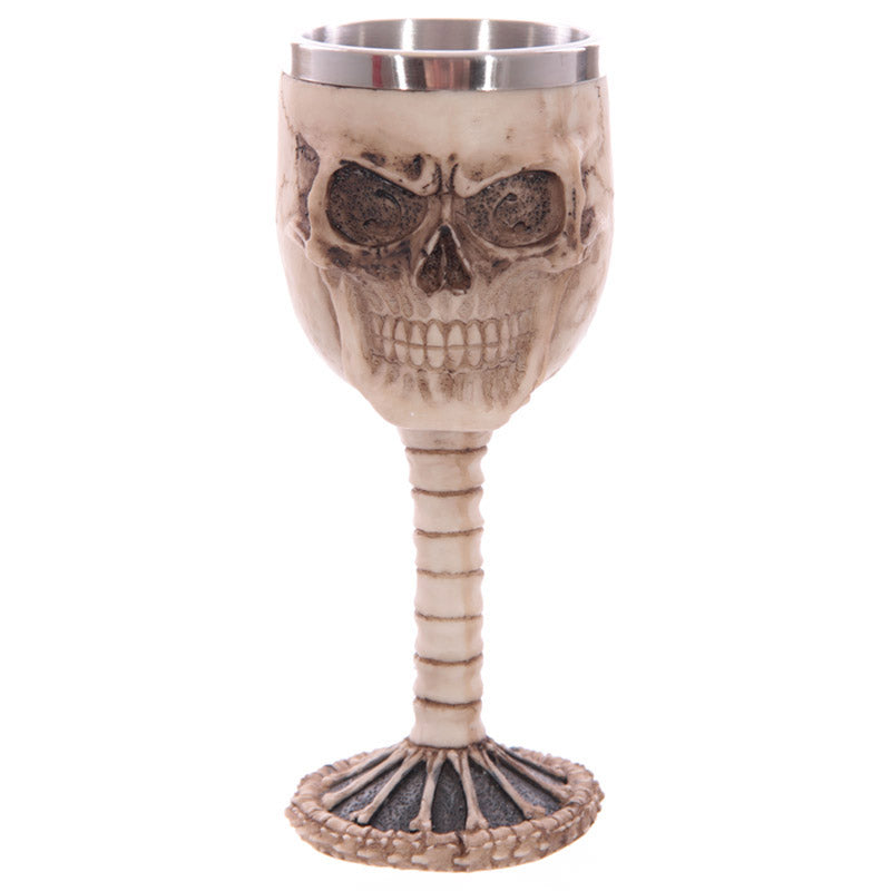 Decorative Goblet - Skull & Spine