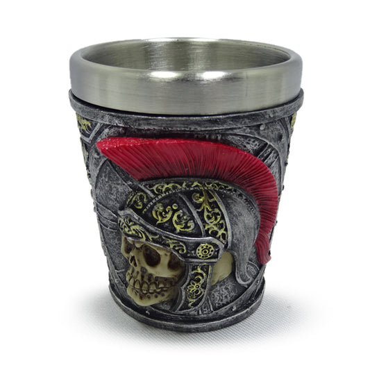 Decorative Roman Soldier Shot Glass