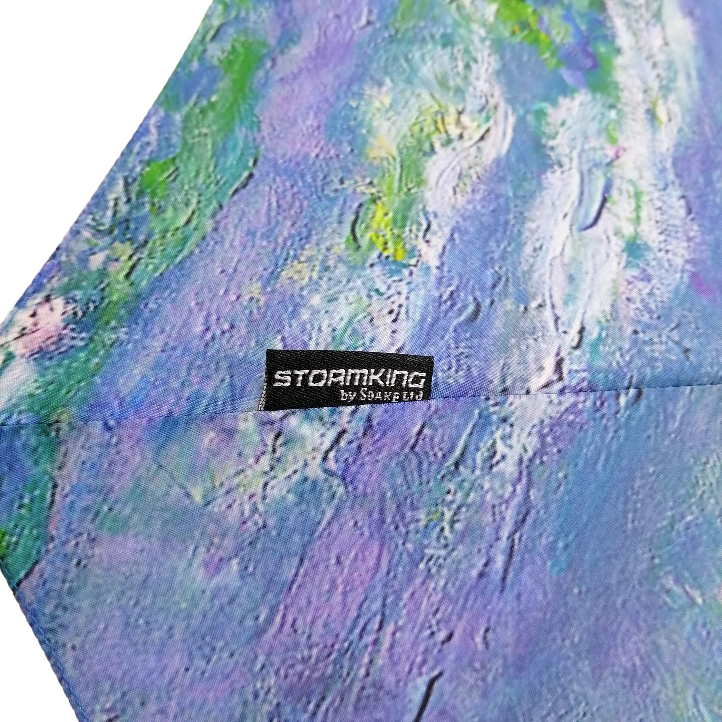 StormKing Art Monet Water Lillies Classic Stick Umbrella by Soake