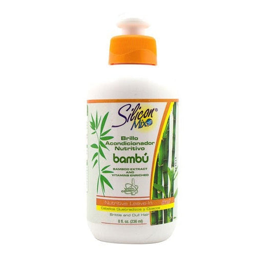 Silicon Mix Bamboo Extract Strengthening & Nourishing Leave-In Treatment for Dry, Damaged Hair 236ml/7.98 oz