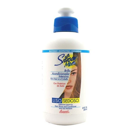 Silicon Mix Intensive Leave In Hair And Shine Conditioner - Deeply Hydrates & Adds Luminous Shine for Dry, Damaged, or Chemically Treated Hair 236ml/7.98 oz