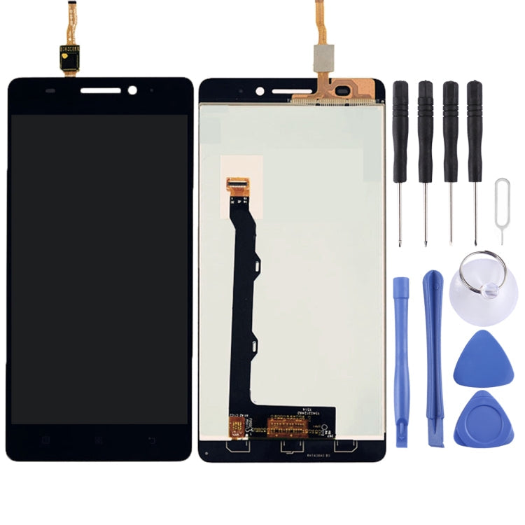 LCD Screen and Digitizer Full Assembly for Lenovo A7000 (Black), For Lenovo A7000