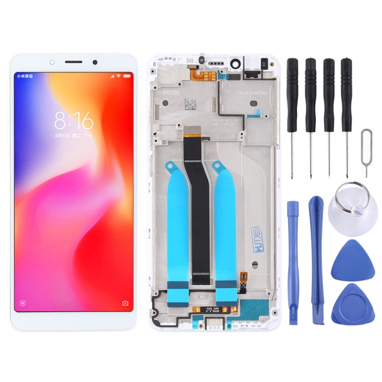 LCD Screen and Digitizer Full Assembly with Frame for Xiaomi Redmi 6A / Redmi 6, For Redmi 6A / Redmi 6, For Xiaomi Redmi 6A / Redmi 6