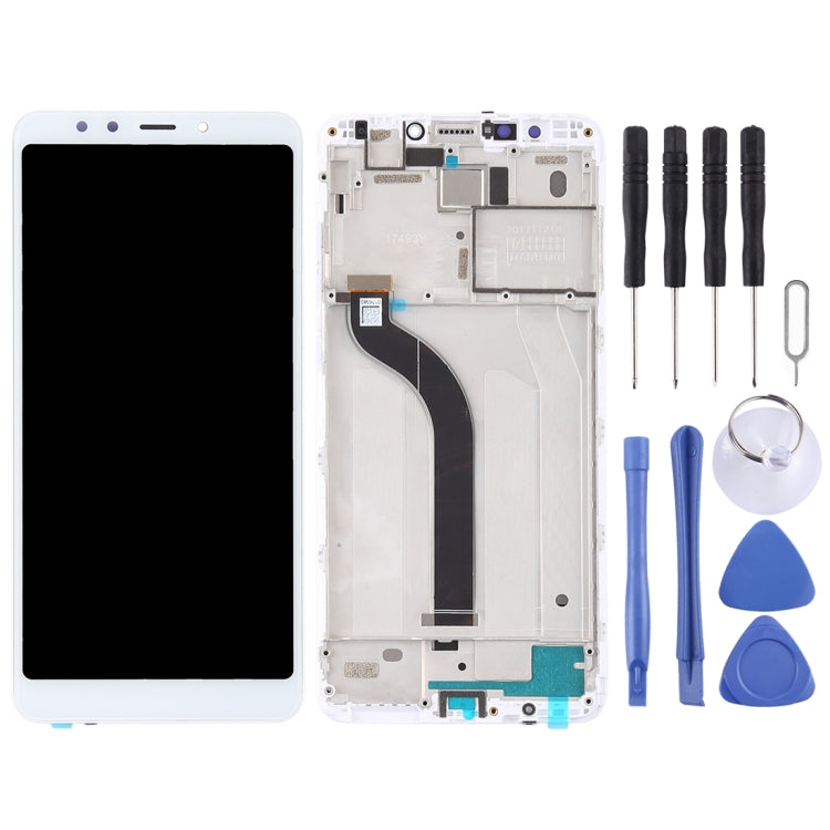 LCD Screen and Digitizer Full Assembly with Frame for Xiaomi Redmi 5, For Redmi 5