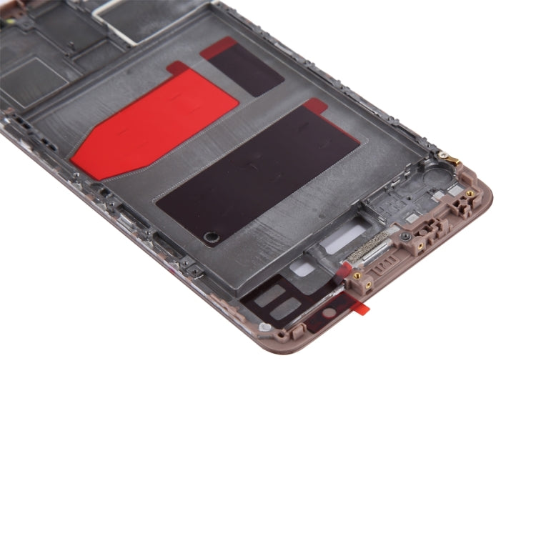 For Huawei Mate 9 Front Housing LCD Frame Bezel Plate, Mate 9 Mocha Gold