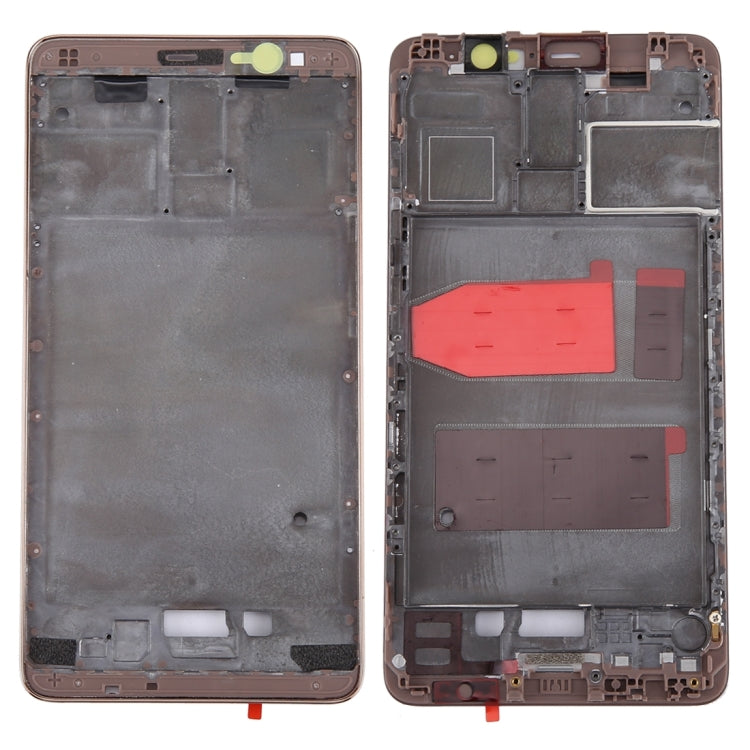 For Huawei Mate 9 Front Housing LCD Frame Bezel Plate, Mate 9 Mocha Gold