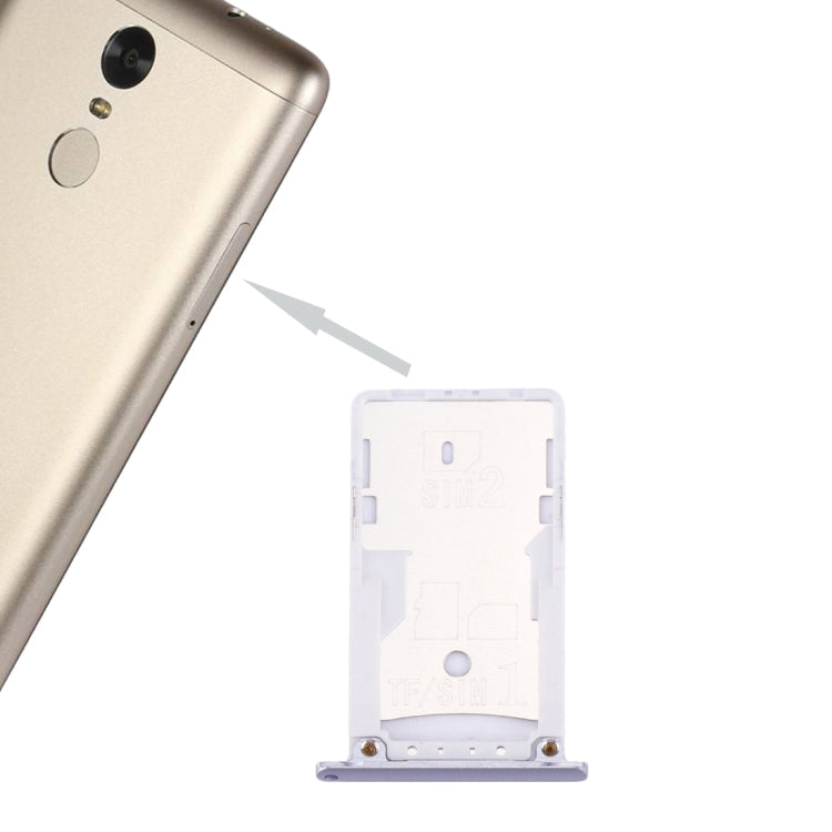 For Xiaomi Redmi Note 3 (Qualcomm Version) SIM & SIM / TF Card Tray, Redmi Note 3 (Qualcomm), For Redmi Note 3 (Qualcomm), Redmi Note 3 (Qualcomm Version)