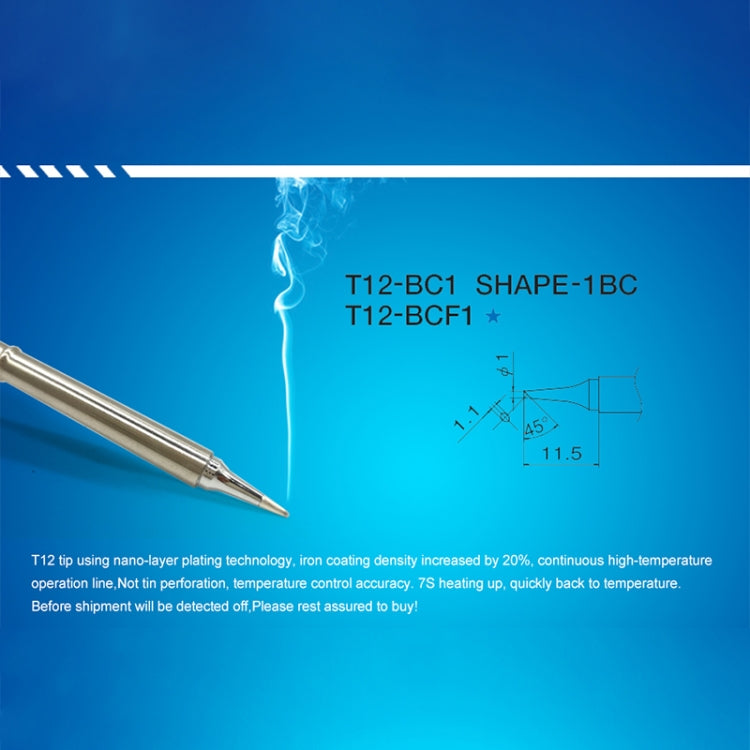 QUICKO T12-BC1 Lead-free Soldering Iron Tip