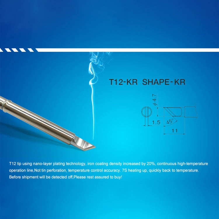 QUICKO T12-KR Lead-free Soldering Iron Tip