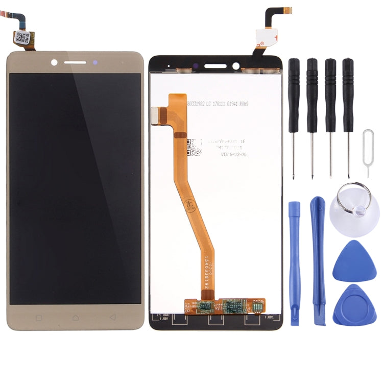 LCD Screen and Digitizer Full Assembly for Lenovo K6 Note, For Lenovo K6 Note