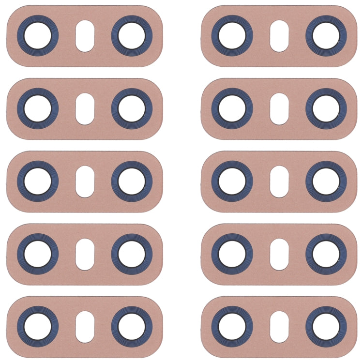 10 PCS Back Camera Lens with Adhesive for LG G6 H870/H871/H872/ LS993, LG G6 (Pink), LG G6 (Gold)